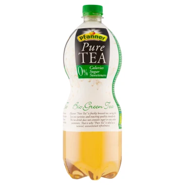 Pfanner Pure Tea BIO čajový nápoj s příchutí citrónu 1 l