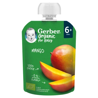 GERBER Organic BIO kapsička mango 90 g