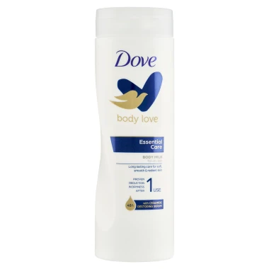 Dove Body Love Essential Care tělové mléko pro suchou pokožku 400 ml
