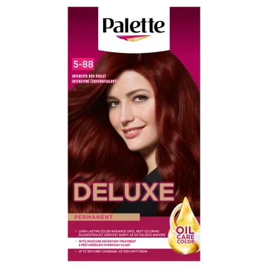 Palette Deluxe barva na vlasy Intenzivní červenofialový 5-88