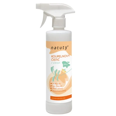 Natuty koupelnový čistič ve spreji citron 500 g