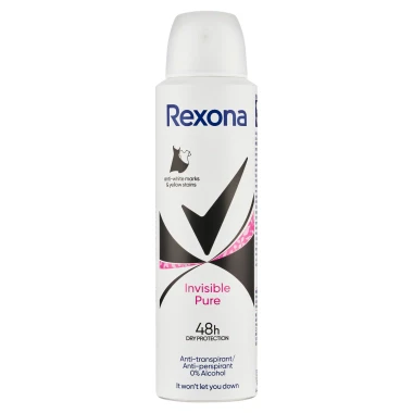 Rexona Invisible Pure Antiperspirant sprej 150ml