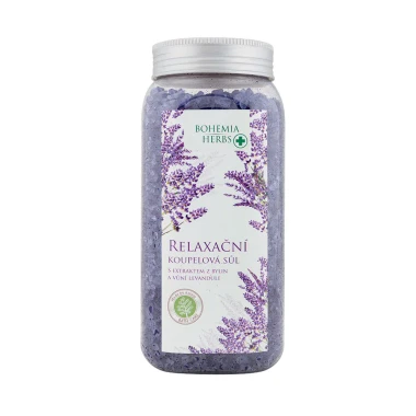 Bohemia Herbs bylinná koupelová sůl levandule 900g