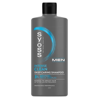 Syoss MEN Intense Clean šampon pro normální až mastné vlasy 440ml
