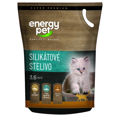 Energy Pet Silikátové stelivo 3,6 l