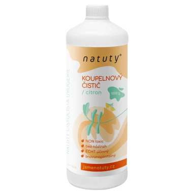 Natuty koupelnový čistič citron 1000 g