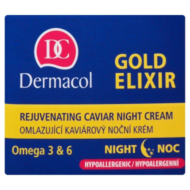 Dermacol Gold Elixir Omlazující kaviárový noční krém 50ml