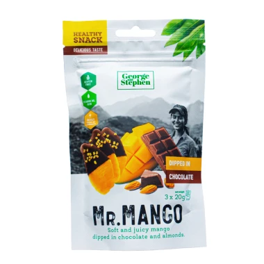 Mr.Mango Polévané čokoládou 3 x 20 g