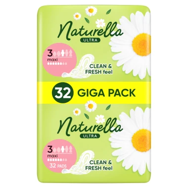 Naturella Ultra Maxi Hygienické vložky s křidélky 32 ks