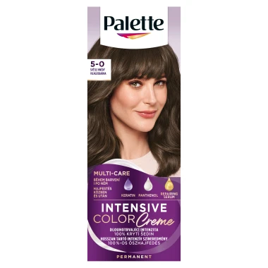 Palette Intensive Color Creme barva na vlasy Světle hnědý 5-0