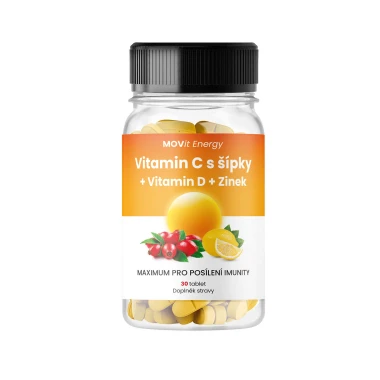 MOVit Vit. C 1200 mg + D + Zn 30 tablet