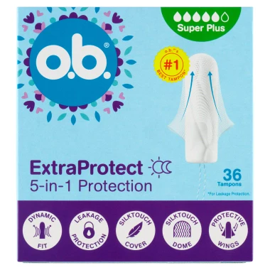 O.B. ExtraProtect Super Plus tampony 36 ks