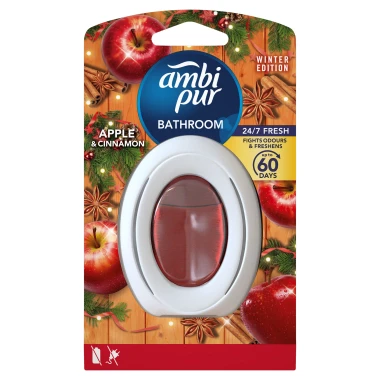 Ambi Pur Bathroom nepřetržitý osvěžovač vzduchu Spiced Apple 7,5 ml