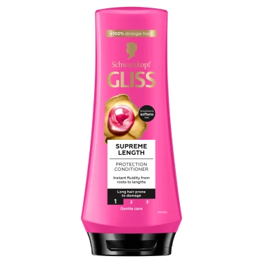 Schwarzkopf Gliss regenerační kondicionér Supreme Length pro dlouhé vlasy 200ml
