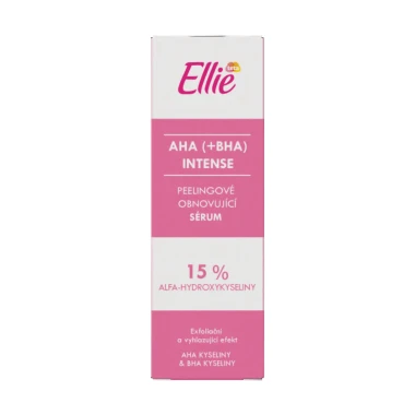 Ellie AHA (+BHA) Intense Obnovující sérum Alfa-hydrokyseliny 15 % 30 ml