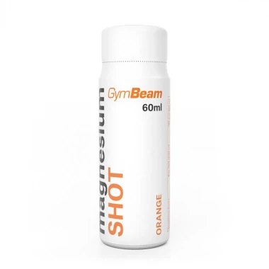 GymBeam Magnesium Shot příchuť pomeranč 60 ml