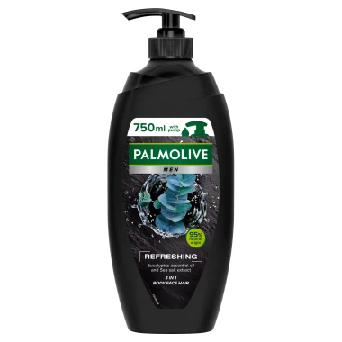 Palmolive For Men Refreshing sprchový gel pro muže 3v1 pumpa 750ml