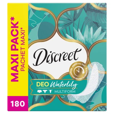 Discreet Multiform Prodyšné intimky Waterlily 180 ks