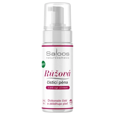 Saloos BIO růžová čisticí pěna 20 ml