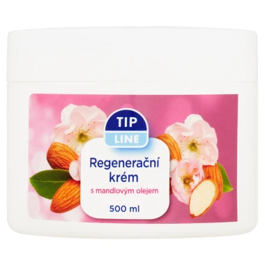 Tip Line Regenerační krém s mandlovým olejem 500 ml