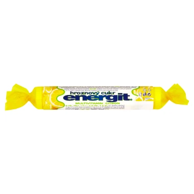 Energit Hroznový cukr multivitamin jahoda 17 tablet 37,4g
