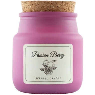 Q-Home Svíčka Passion Berry 85 g 