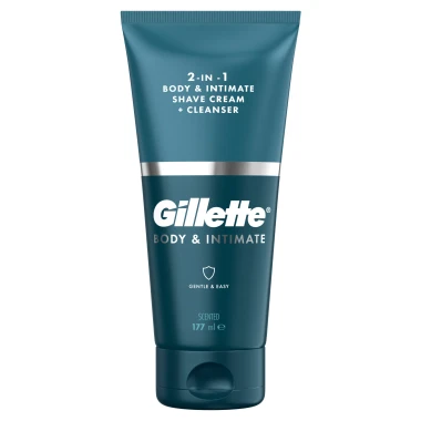 Gillette Intimate Přípravek na holení třísel a mycí emulze 150 ml