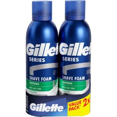 Gillette Shave Foam pěna na holení 2 x 200 ml