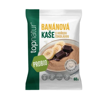 Topnatur Probio kaše banán s čokoládou 60 g