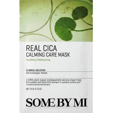 SOME BY MI Real Cica Calming Mask plátýnková maska 20 g