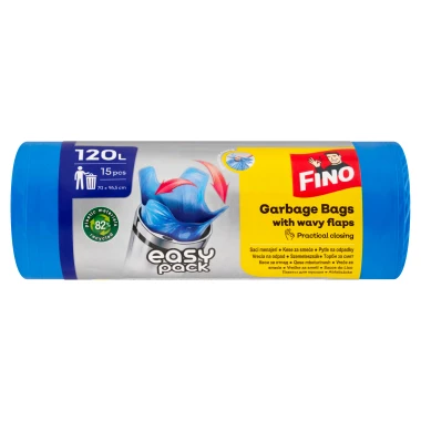 Fino Easy Pack pytle na odpadky 120l 15 ks