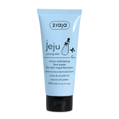 Ziaja jeju mikro-exfoliační pleťová pasta 75ml