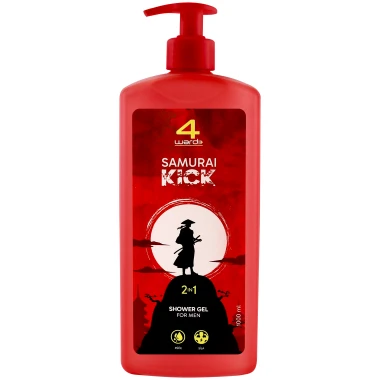 4Ward Sprchový gel Samurai Kick 1 000 ml