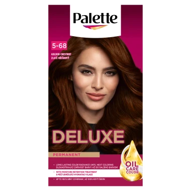 Palette Deluxe barva na vlasy Zlatě oříškový 5-68