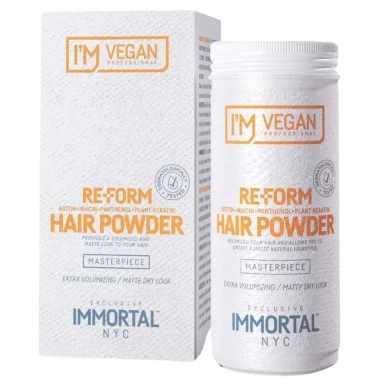 Immortal Re-Form Hair Powder stylingový pudr na vlasy 20 g