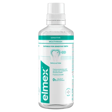 elmex Gentle Care ústní voda 400 ml