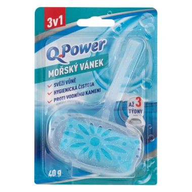 Q-Power WC závěs Mořský vánek 3v1 40 g