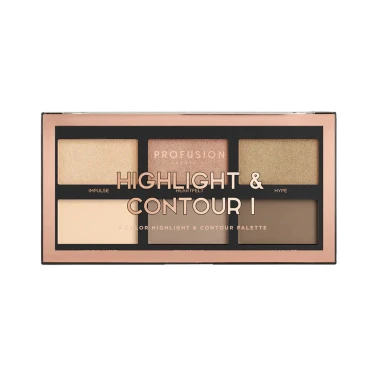 Profusion Rozjasňující a konturovací paletka Highlight&Contour