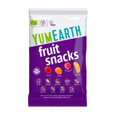 Yum Earth BIO ovocné želé bonbony mix příchutí 50 g