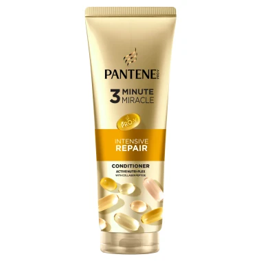 Pantene Pro-V Intensive Repair 3 Minute Miracle Kondicionér na suché a poškozené vlasy 220 ml