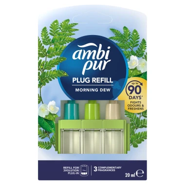 Ambi Pur 3Volution Náhradní náplň do osvěžovače vzduchu Morning Dew 20 ml