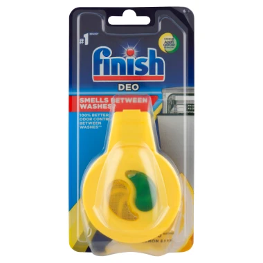 Finish Lemon & Lime Osvěžovač do myčky, klip, 60 mytí