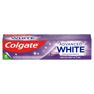 Zubní pasta Colgate Advanced White Purple 75ml