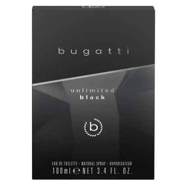 Bugatti Unlimited Black Pánská EDT 100 ml