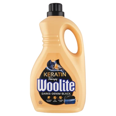 Woolite Keratin Therapy Darks Denim Black Prací gel s keratinem na tmavé prádlo 45 PD