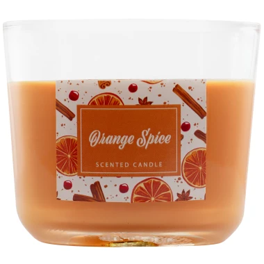 Q-Home svíčka Orange Spice 90 g