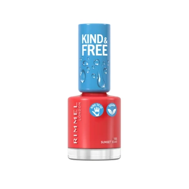 Rimmel London Kind&Free Vegan Lak na nehty 155 ORANGE