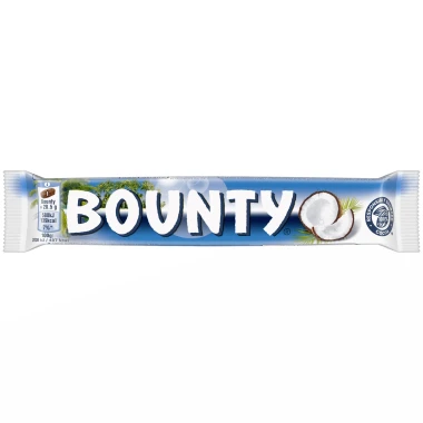 Bounty mléčná čokoláda plněná kokosem 57 g