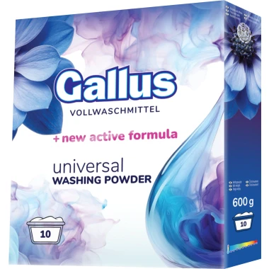 GALLUS Prací prášek BOX univerzální 10 PD