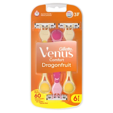 Venus 3 Dragonfruit Dámská pohotová holítka 6 ks